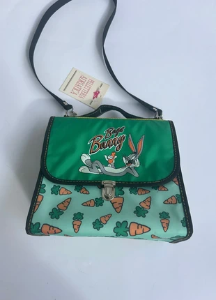 Sac bandoulière vintage Bugs Bunny – Années 80 mixte, marque: Looney Tunes, état: Neuf avec étiquette, 28,00 €, 30,10 € Protection acheteurs (Pro) incluse