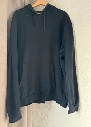 Sweat-shirt à capuche bleu marine, marque: C&A, état: Bon état, taille: XXL, 6,00 €, 7,00 € Protection acheteurs incluse