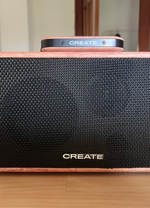 Altavoz portátil / Enceinte portable retro Create, marca: Create, estado: Nuevo con etiquetas, 39,95 €, 42,65 € Protección al comprador incluida