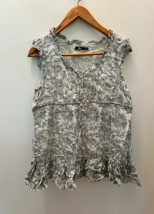 Tunique avec fleurs, brand: Mim, condition: Very good, size: XL / 42 / 14, €2.00, €2.80 includes Buyer Protection