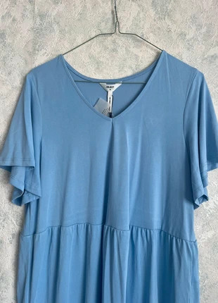 Robe manches courtes à volants bleu clair .Object, brand: Object, condition: New with tags, size: XS / 34 / 6, €16.00, €17.50 includes Buyer Protection