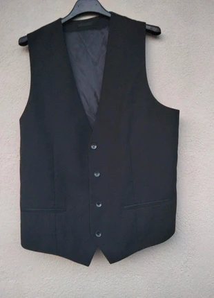 Gilet de costume noir Celio Club – Taille L – Élégance garantie, marque: Celio, état: Très bon état, taille: L, 5,00 €, 5,95 € Protection acheteurs incluse