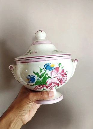 Ancienne bonbonnière mini soupière saint Clément, marke: St Clément, zustand: Sehr gut, 18,00 €, 19,60 € inklusive Vinted-Käuferschutz