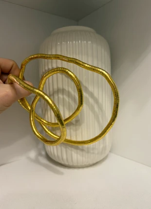 Collier pliable doré motif serpent, état: Très bon état, 35,00 €, 37,45 € Protection acheteurs (Pro) incluse