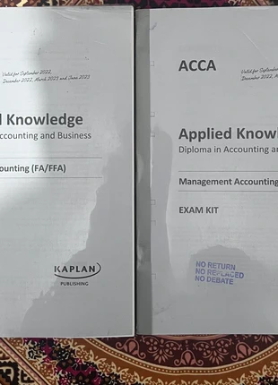 ACCA exam kit, condition: New without tags, £5.99, £6.77 includes Buyer Protection