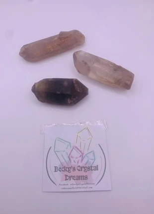 X3 Raw Smoky Citrine, brand: Crystal Rock, condition: New with tags, £7.00, £8.05 includes Buyer Protection Pro