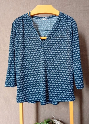 Tee-shirt à motif aux manches 3/4 de By Gémo pour Femme-Taille S, marca: By Gemo, estado: Muito bom, tamanho: S / 36 / 8, €3.00, €3.85 inclui Proteção do Comprador