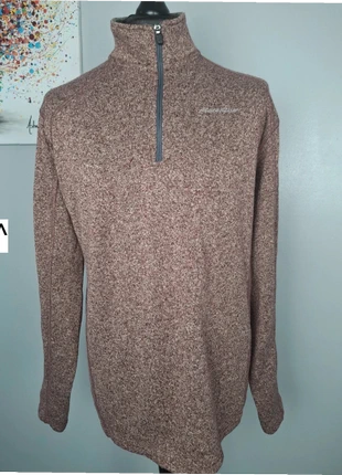 Eddie Bauer Men’s XL Maroon Heather 1/4 Zip Fleece Pullover Outdoor Jumper, brand: Eddie Bauer, condition: Very good, size: XL, £12.99, £14.34 includes Buyer Protection