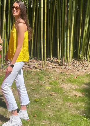 Pantalones vaqueros flare blancos, marca: Zara, estado: Muy bueno, tamaño: S / 36 / 8, 11,00 €, 12,25 € Protección al comprador incluida