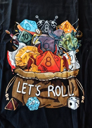 Tshirt XXL Dungeon and Dragon Lets roll, marke: D&D, zustand: Neu, größe: XXL, 20,00 €, 21,70 € inklusive Vinted-Käuferschutz