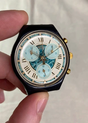 Swatch Chrono 1994 Performance SCN108 Vintage Orologio al quarzo, marque: Swatch, état: Bon état, taille: 30–38 mm, 18,00 €, 19,60 € Protection acheteurs incluse