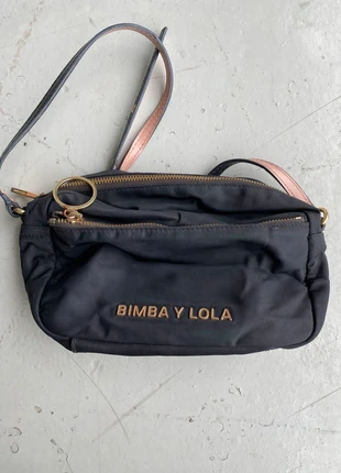 Mini bolso bandolera negro Bimba y Lola, marca: Bimba Y Lola, estado: Bueno, 13,90 €, 15,30 € Protección al comprador incluida
