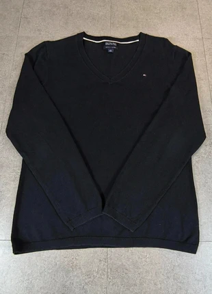 Pull col V Tommy Hilfiger – Femme – Taille L – Noir – Très bon état #10, marque: Tommy Hilfiger, état: Très bon état, taille: L / 40 / 12, 15,00 €, 16,45 € Protection acheteurs incluse