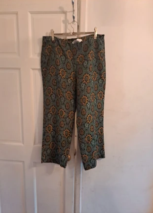 Zara Jacquard Pattern Trousers – Size L, brand: Zara, condition: Very good, size: M / UK 12-14, £4.00, £4.90 includes Buyer Protection