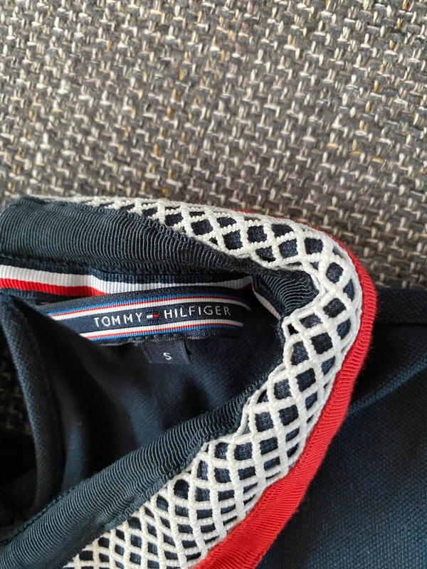Polo Femme Tommy Hilfiger S Col Ultra Stylé Unique Détails Premium - photo numéro 3