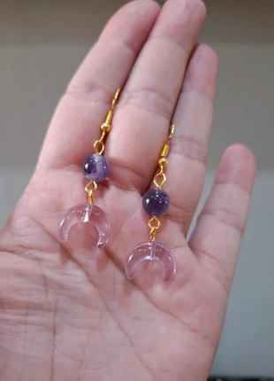 Orecchini “Luna d’Ametista” in acciaio dorato – magia e protezione
_ witchy earrings 🌛, marke: witchery, zustand: Neu, 4,99 €, 5,94 € inklusive Vinted-Käuferschutz