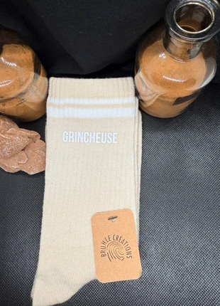 Chaussettes beiges grincheuse 35/38, marca: Fait Main, estado: Nuevo con etiquetas, tamaño: S | 35–38, 6,00 €, 7,00 € Protección al comprador Pro incluida