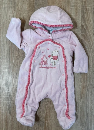 Tutina in ciniglia imbottita con cappuccio | 62 cm | 3–6 mesi | autunno/inverno, marca: Disney, estado: Satisfactorio, tamaño: 3-6 meses / 62 cm, 2,46 €, 3,28 € Protección al comprador incluida