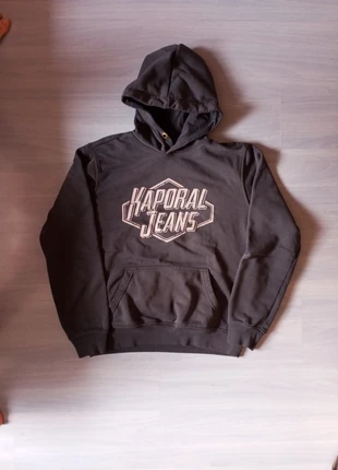 pull capuche - Kaporal jeans - sans cordon - taille S - Couleur bleu marine, brand: Kaporal, condizioni: Ottime, taglia: S, €2.00, €2.80 include la Protezione acquisti