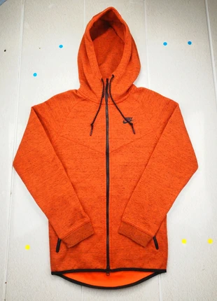 Sweat à Capuche Zippé Hoodie Full Zip Nike Tech Orange Taille XS, marke: Nike, zustand: Sehr gut, größe: XS, 33,00 €, 35,35 € beinhaltet Vinted-Käuferschutz Pro