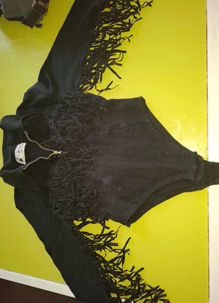 Body à franges, brand: Les gonzesses de Paris, condition: Good, size: S / 36 / 8, €5.00, €5.95 includes Buyer Protection