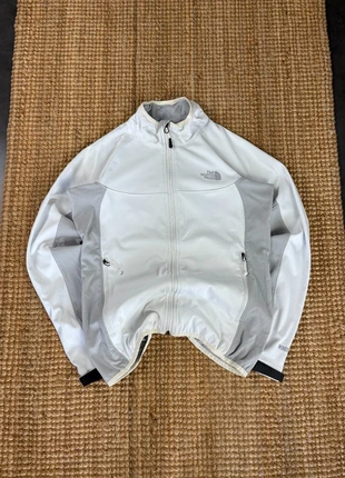 Veste Coupe-vent Blanche et Grise The North Face Windstopper Womens Taille M, marke: The North Face, zustand: Sehr gut, größe: M / 38 / 10, 30,00 €, 32,20 € beinhaltet Vinted-Käuferschutz Pro