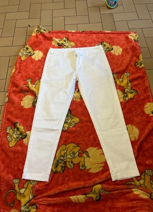 Pantalon blanc, condition: Very good, size: M / 38 / 10, €3.00, €3.85 includes Buyer Protection