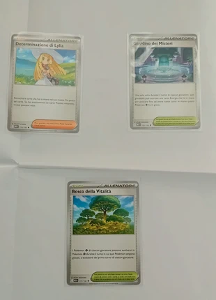 Trio carte Pokemon set megaevoluzione, marke: Pokémon, zustand: Neu, 2,30 €, 3,12 € inklusive Vinted-Käuferschutz