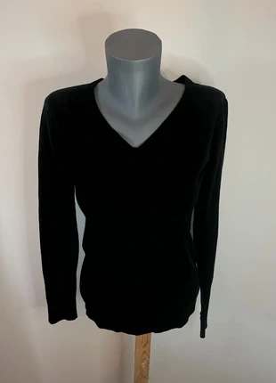 Pull noir uni col V Tissaia femme Taille 38/40 100% acrylique, marca: Tissaia, estado: Muito bom, tamanho: M / 38 / 10, €8.00, €9.10 inclui Proteção do Comprador Pro