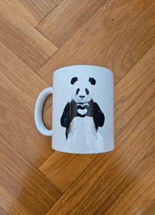 Mug panda cœur, état: Neuf sans étiquette, 4,00 €, 4,90 € Protection acheteurs incluse