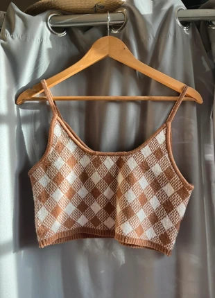 Top à bretelles / en maille & tricot / débardeur été, merk: Boutique Parisienne, staat: Heel goed, maat: S / 36 / 8, € 4,00, € 4,90 inclusief Kopersbescherming