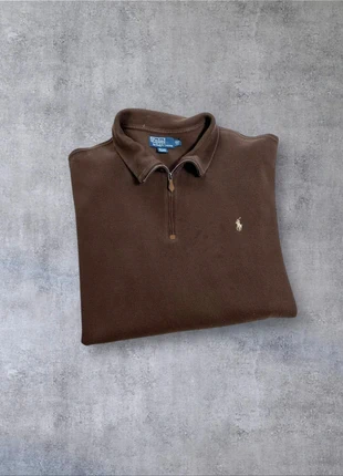 Half zip, Ralph Lauren Marron, 2XL Homme (2648), marke: Ralph Lauren, zustand: Gut, größe: XXL, 34,99 €, 37,44 € inklusive Vinted-Käuferschutz