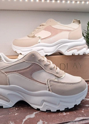 Basket doré et beige, marca: Joia, estado: Muy bueno, tamaño: 38, 34,90 €, 37,35 € Protección al comprador incluida