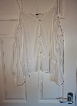 H&M White Boho Top – Size XL (UK 16), brand: H&M, condition: New without tags, size: XXL / 16, £4.50, £5.43 includes Buyer Protection