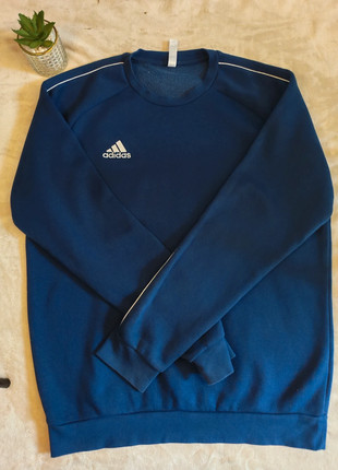 Sweat Adidas Bleu Marine – Taille L – Classique Sport Vintage, marke: adidas, zustand: Sehr gut, größe: L, 16,00 €, 17,50 € inklusive Vinted-Käuferschutz