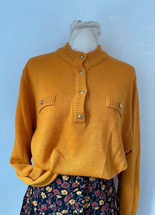 Pull vintage 70s style polo col officier, marque: Vintage Dressing, état: Très bon état, taille: XL / 42 / 14, 18,00 €, 19,60 € Protection acheteurs (Pro) incluse