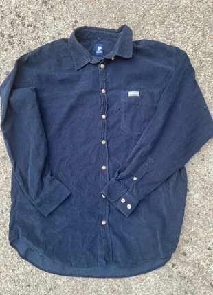 Vintage Lafuma Corduroy Shirt XXL Navy Outdoor Hiking Overshirt, merk: Lafuma, staat: Heel goed, maat: XXL, € 19,95, € 21,65 inclusief Kopersbescherming Pro