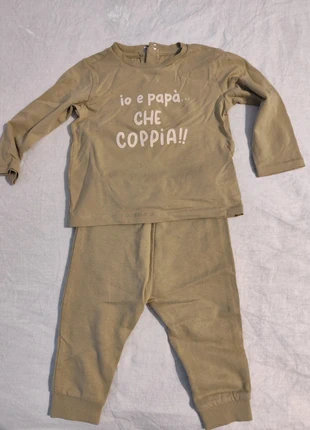 Maglia e pantalone, brand: Blukids, condizioni: Ottime, taglia: 9-12 mesi / 74 cm, €4.00, €4.90 include la Protezione acquisti