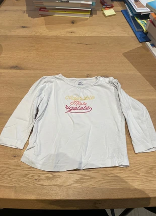 Haut blanc, marke: Mots d'enfants, zustand: Gut, größe: 18–24 Monate / 86, 1,00 €, 1,75 € inklusive Vinted-Käuferschutz