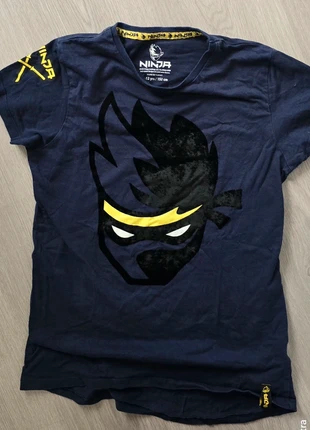 Ninja gaming T-shirt – maat 152 (12 jaar)(Tyler Blevins), merk: Primark, staat: Goed, maat: 12 jaar / 152 cm, € 2,50, € 3,33 inclusief Kopersbescherming