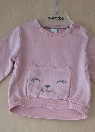 Pull bébé Baby Club C&A 62 cm – Motif chat, très bon état, marque: C&A, état: Très bon état, taille: 3-6 mois / 62 cm, 1,50 €, 2,28 € Protection acheteurs incluse