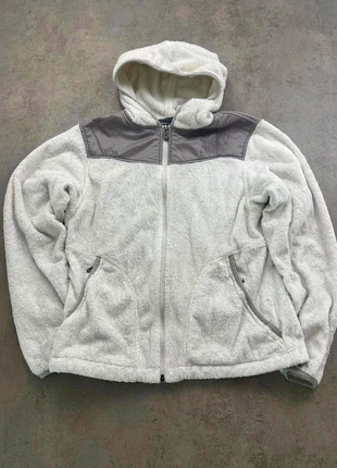 Veste Polaire The North Face Blanc Gris Femme avec capuche / Taille S / hiver ski #001, brand: The North Face, condizioni: Ottime, taglia: S / IT 40 / EU 36, €34.00, €36.40 include la Protezione acquisti Pro