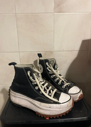 Converse noir plate-forme 38.5, brand: Converse, condition: Satisfactory, size: 38.5, €8.90, €10.05 includes Buyer Protection