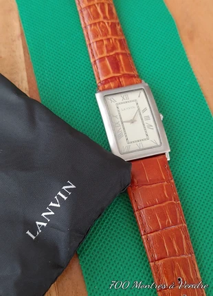 Montre pour homme chic luxe format tank Lanvin neuve, marque: Lanvin, état: Neuf sans étiquette, taille: Jusqu'à 30 mm, 119,90 €, 126,60 € Protection acheteurs (Pro) incluse