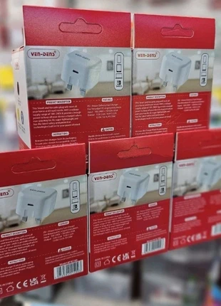 Joblot 5X Ven-Dens 20W Type C Power Delivery Fast UK Plug Charger, brand: ven-dens, condition: New with tags, £17.99, £19.59 includes Buyer Protection