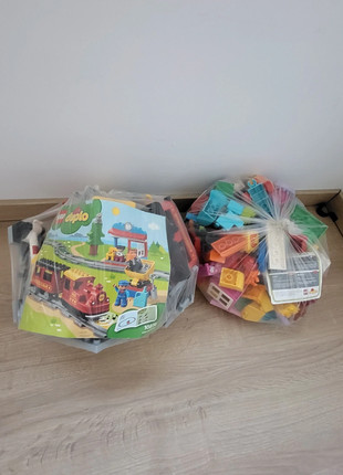 Lego duplo trein + zak met extra duplo + figuren zoals disney, marque: LEGO Duplo, état: Très bon état, taille: 3 ans / 98 cm, 30,00 €, 32,20 € Protection acheteurs incluse