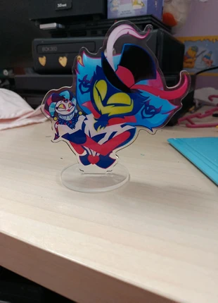 Asmodeus and fizzarolli standee, merk: Artist, staat: Nieuw zonder prijskaartje, € 4,00, € 4,90 inclusief Kopersbescherming