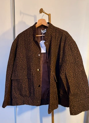 Veste oversize léopard marron – Retro&Icone – Taille L, marke: Boutique indépendante, zustand: Neu, mit Etikett, größe: L / 40 / 12, 59,00 €, 62,65 € inklusive Vinted-Käuferschutz