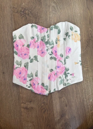 Flower corset, état: Neuf sans étiquette, taille: XS / 34 / 6, 8,00 €, 9,10 € Protection acheteurs incluse