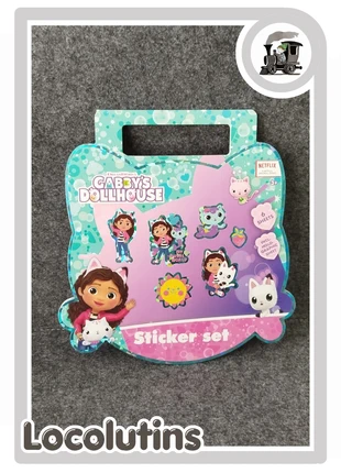 🚂 Cahier autocollants ▪ Gabby et la maison magique 6 planches dont paillettes, état: Très bon état, taille: Taille unique, 2,90 €, 3,75 € Protection acheteurs (Pro) incluse